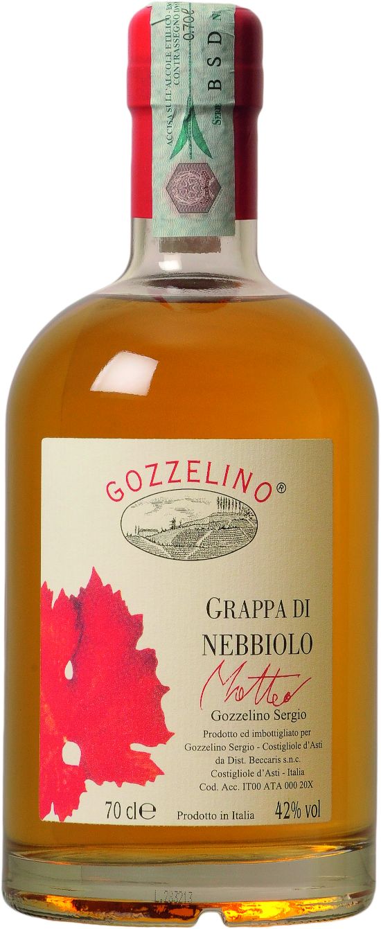 GRAPPA DI NEBBIOLO INVECCHIATA NEL LEGNO "MINIMO 6 BOTTIGLIE PER LA SPEDIZIONE ANCHE MISTE